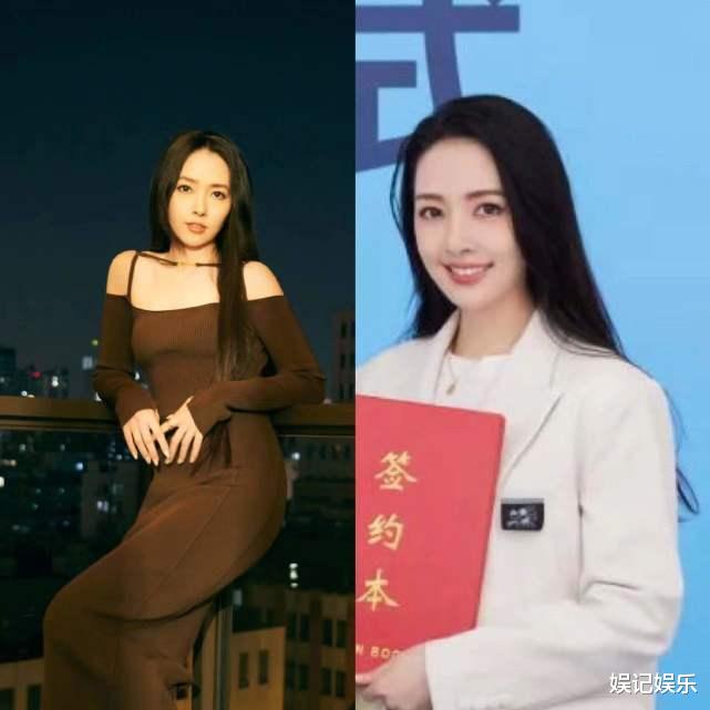 郭碧婷|被传怀二胎后，郭碧婷在老公经纪人陪伴下参加活动，头发剪短一截