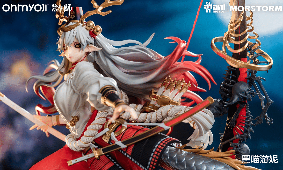 手办|阴阳师SSR铃鹿御前超绝比例手办公开 接近半米的大姐姐你喜欢吗