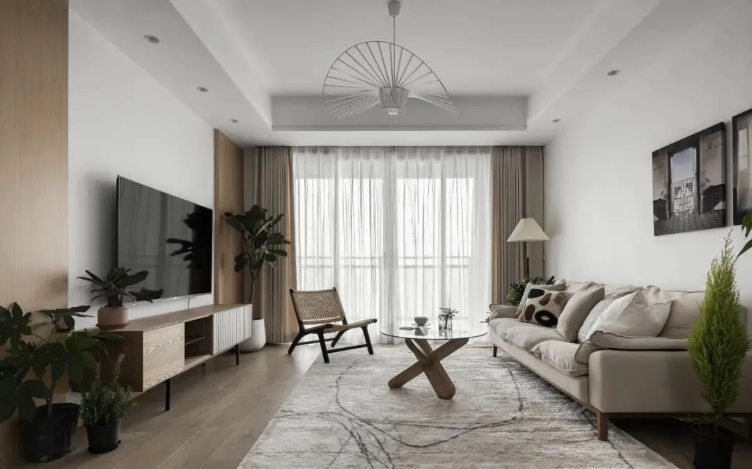 85㎡精装改造，慵懒温暖的阳光原木宅