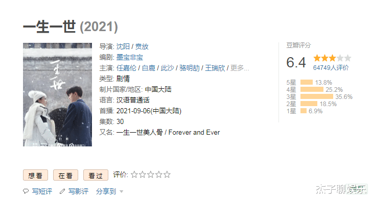 任嘉伦|作为《周生》的续集，为何评分这么低？任嘉伦：希望大家多点耐心
