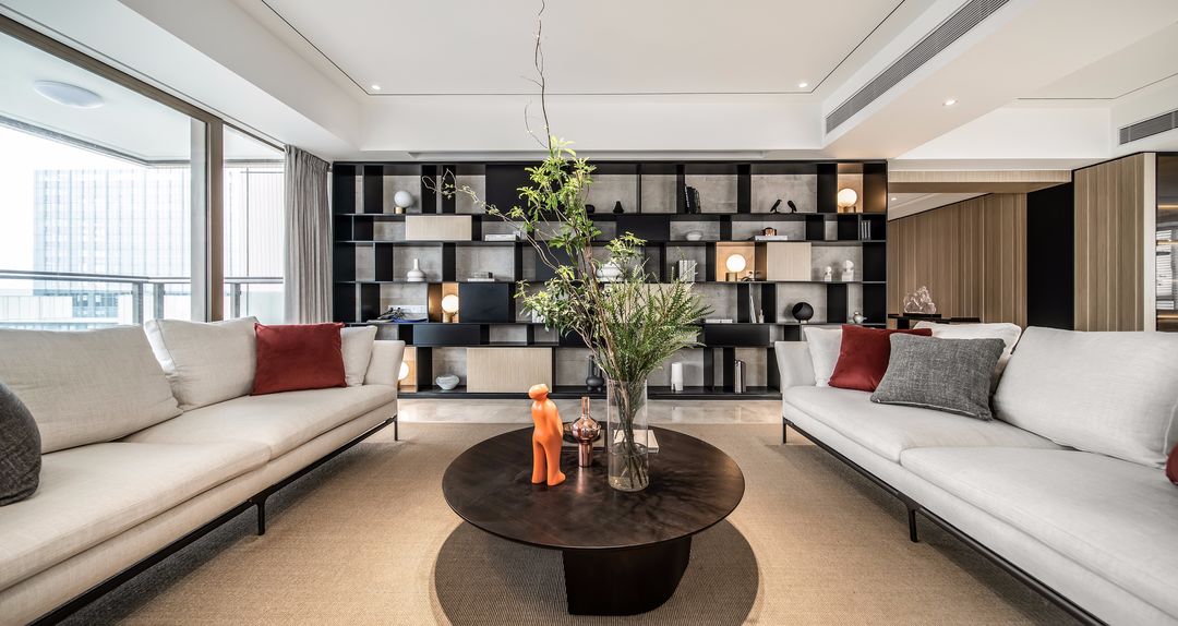 380平的新中式家居，用爱填满每一寸空间，给房间披上一层华丽外衣