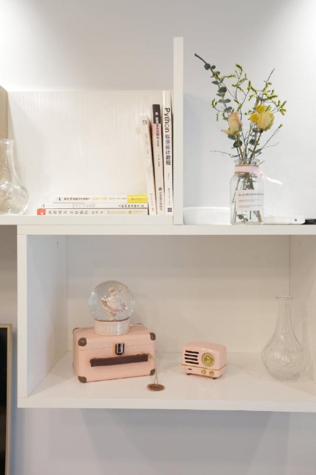 粉色北欧风新房案例,以后新房就照着装,全屋收纳柜越住越舒适