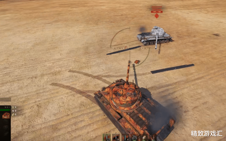 梦幻模拟战|《坦克世界》战车介绍,这履带不保熟啊,圣诞战车M-IV-Y