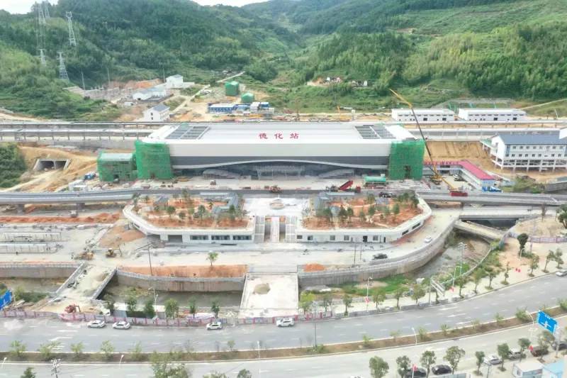 最新！安溪东站站房装饰装修整体亮相！