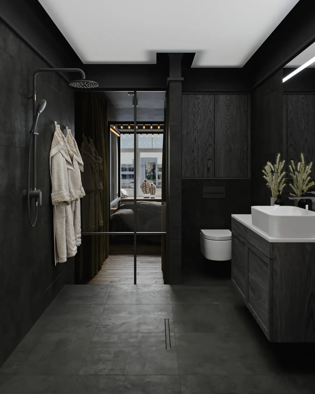 97㎡两居室堪比200㎡，这个高级灰的家，到底能有多酷？