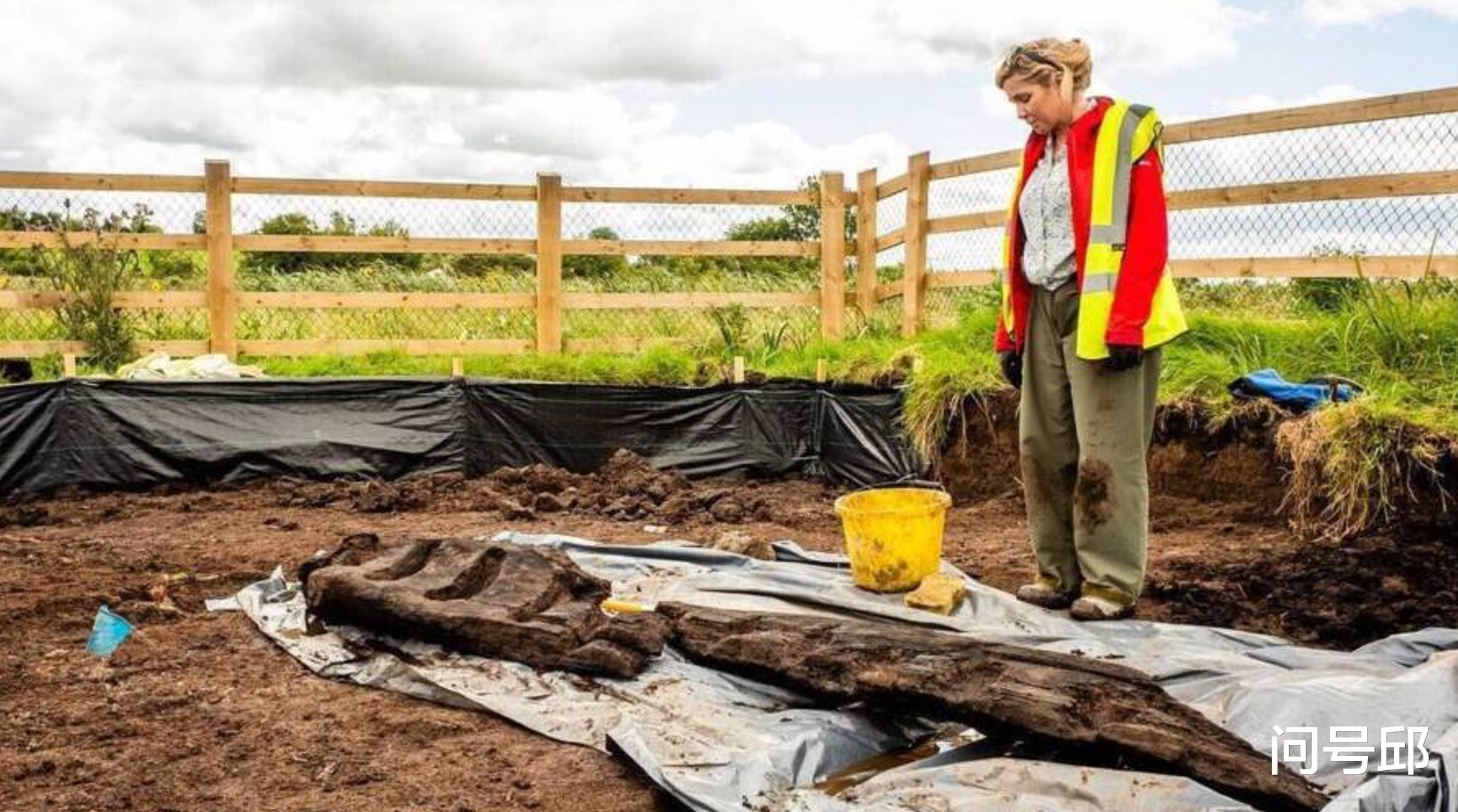 考古学家 爱尔兰沼泽新发现：考古学家挖掘出2.5米高的1600年异教徒神像