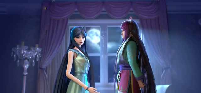 二胎妈妈笑笑|冰莲花：冰公主和齐娜住在同一栋楼，她们岂不是可以上下串门？