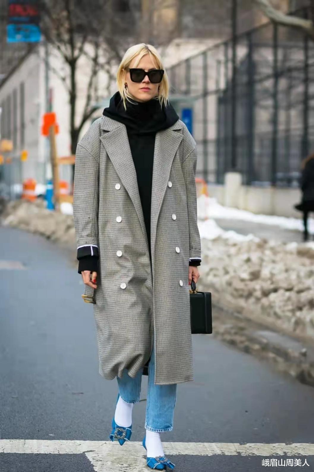峨眉山周美人 买大衣要“选对不选贵”，只需牢记这3点，想不时髦显瘦都难
