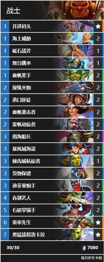 豪侠|炉石传说:新版本第一周高胜率卡组,并没有火冲法