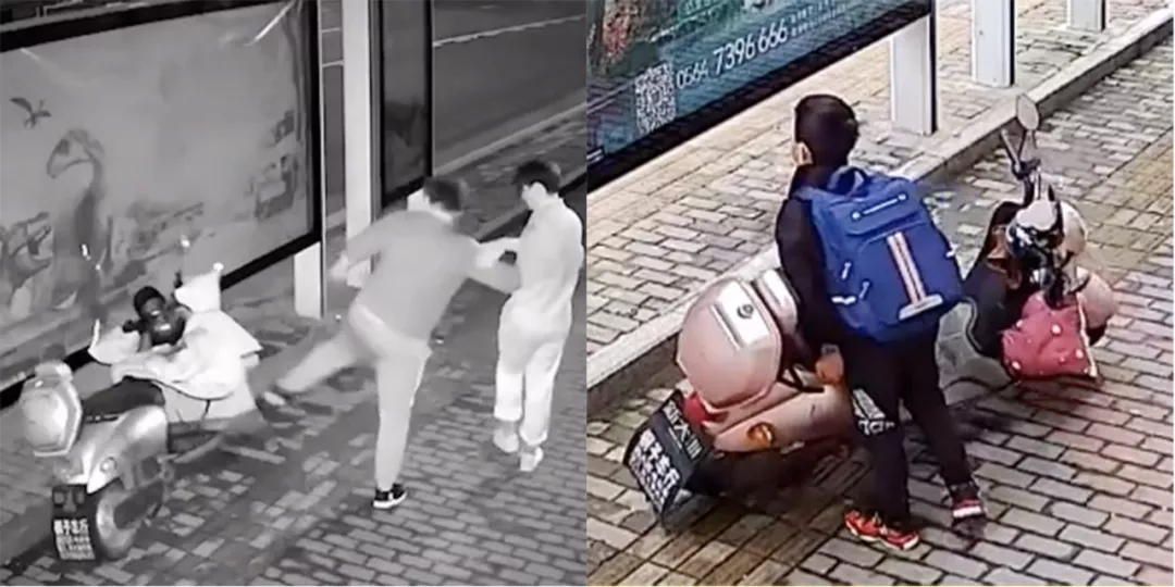 ?天天正能量官方 一个醉汉VS一个孩子，对比扎心！监控下这一幕，让人深思…