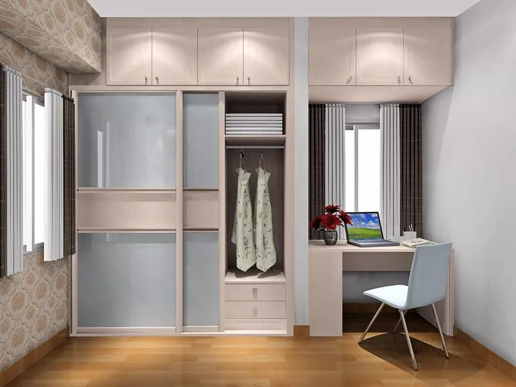 卧室别再做定制衣柜了，砌个墙这样装修，能省好几千