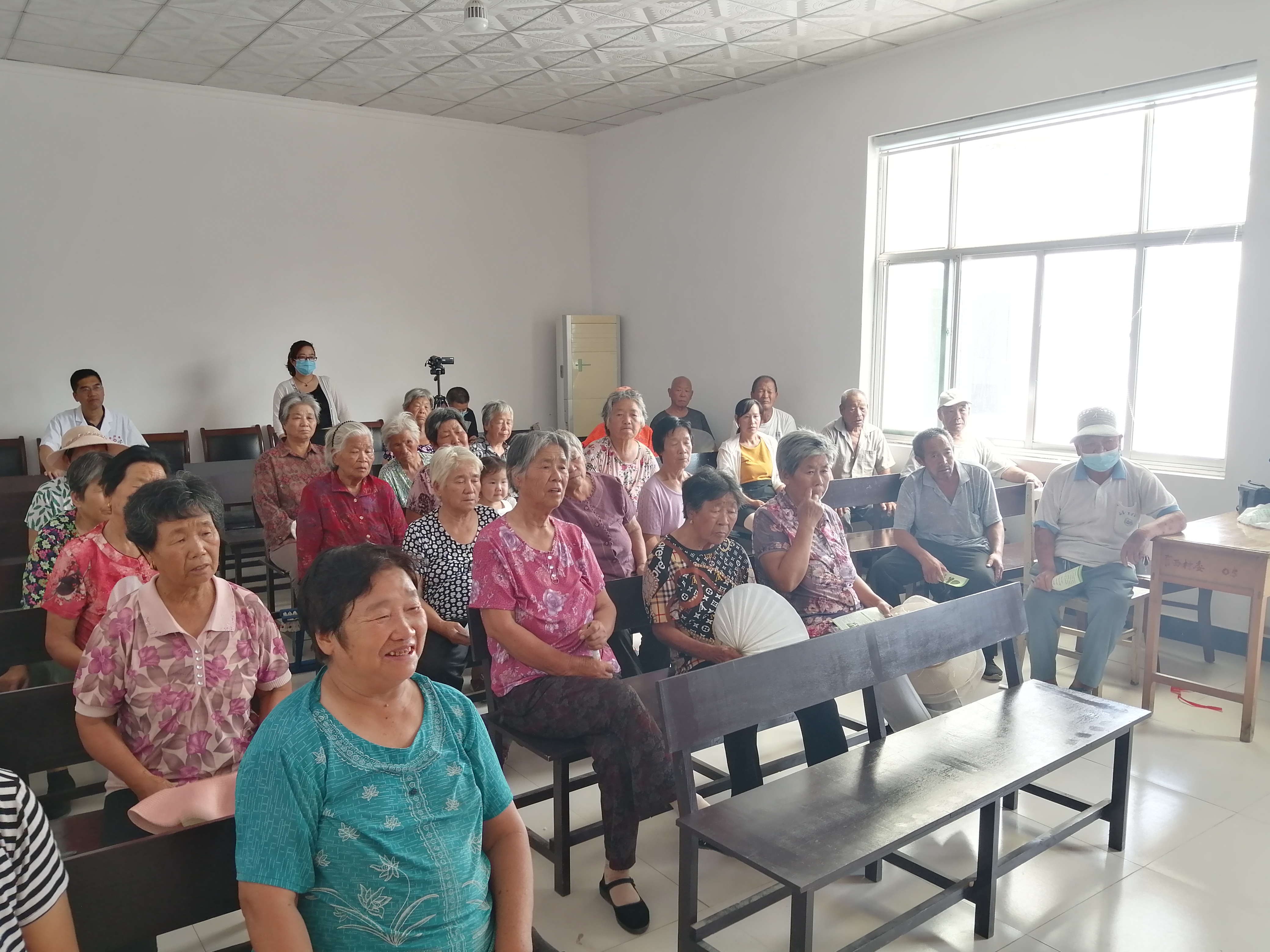 桓小卫|淄博市桓台县健康大讲堂2021年7月19日走进果里镇官西村