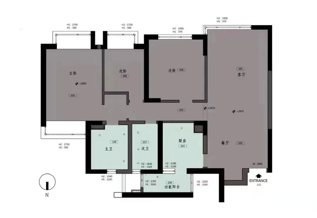 新住家居|126㎡做一室一厅？她家的诸多大胆设计，让人眼前一亮！