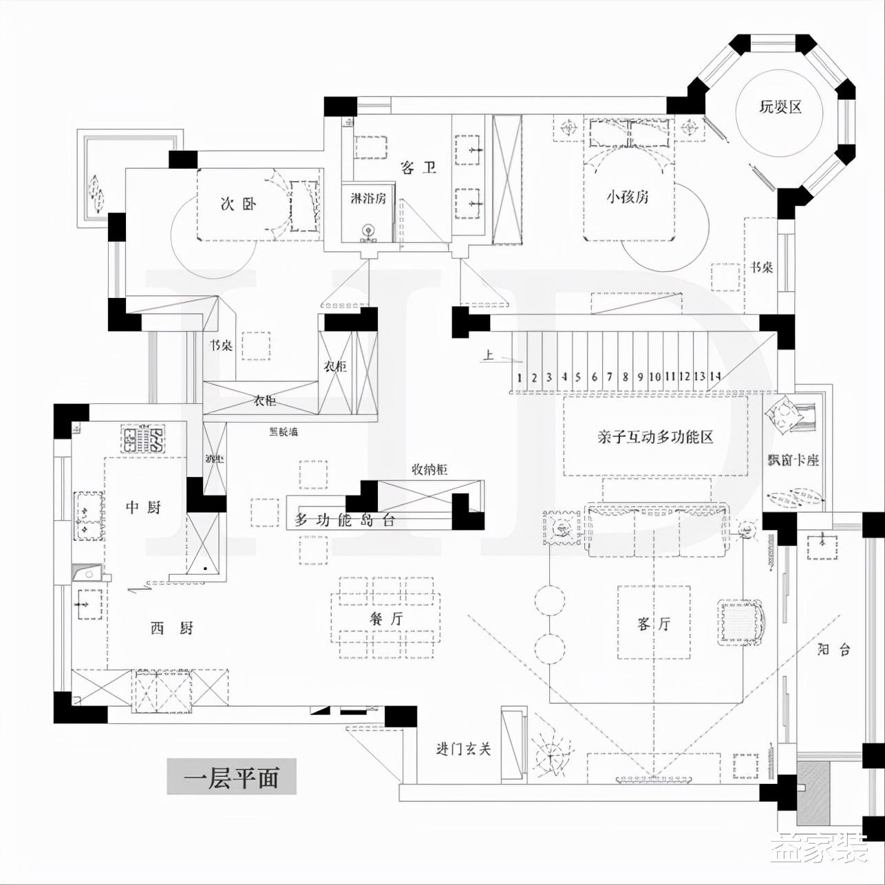 180平方米大复式，绝佳观景体验，融合新中式的文艺与浪漫