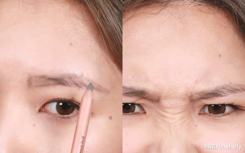 眉笔 女明星为眉毛操碎了心，白鹿杨蓉拍戏剃光眉毛，金晨直接用假眉贴