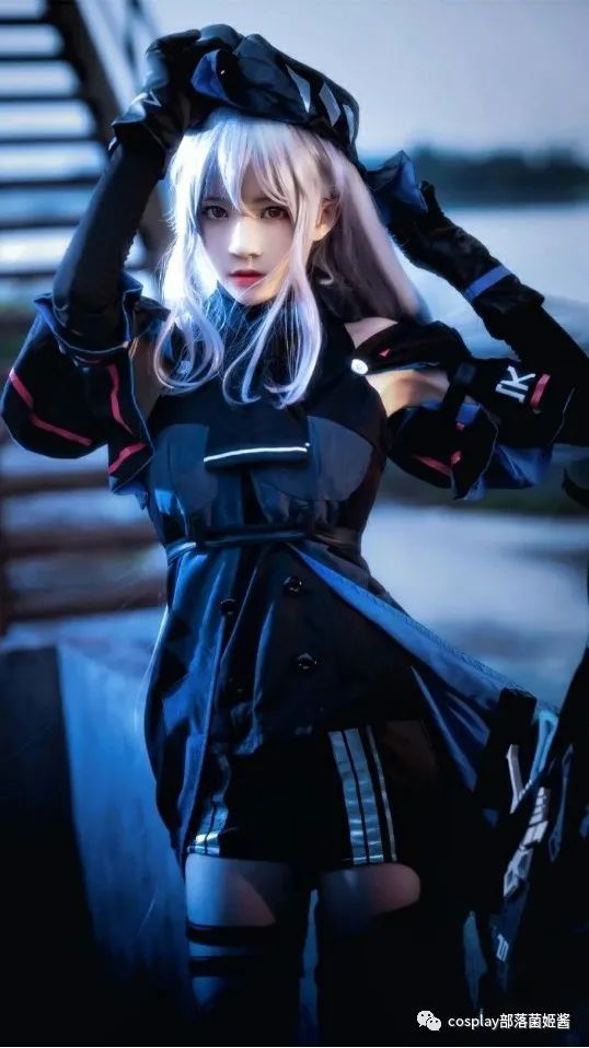 碧蓝航线|cos：碧蓝航线斯卡蒂cos正片@樱桃喵