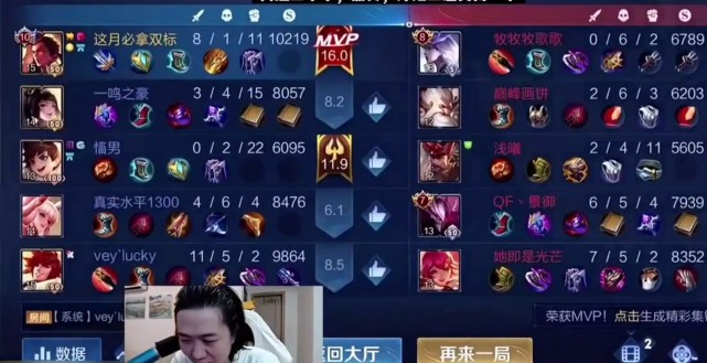 老夫子|1800德华打出16.0满评分,更改ID“这月必拿双标”,弹幕满屏质疑