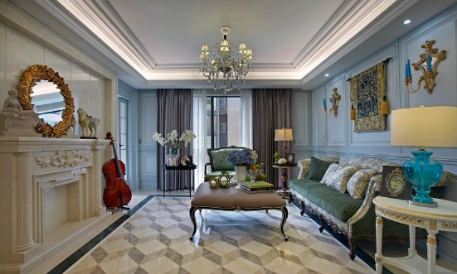 带有温暖感的法式田园风装修