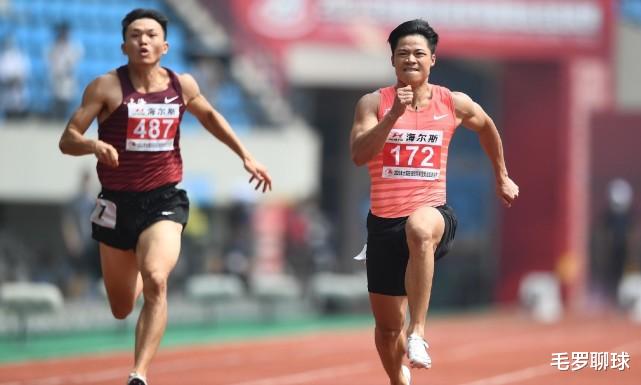 苏炳添|中日百米飞人隔空对决，31岁苏炳添跑出9秒98，日本名将9秒95夺冠