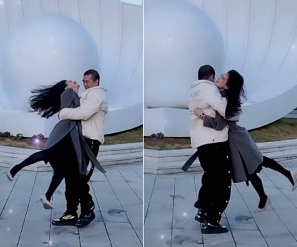 黄圣依|黄圣依街头熊抱富豪男！上海校花为他隐婚8年生子，真实内幕曝光