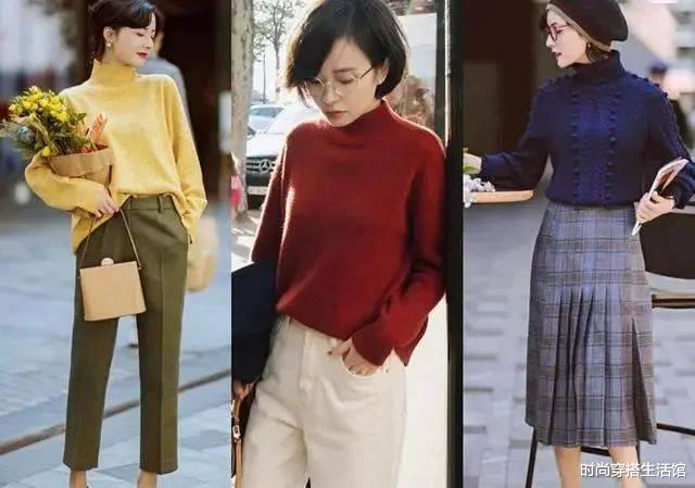 时尚穿搭生活馆|立秋后早晚凉，40+女人这样穿针织衫，保暖修身显气质