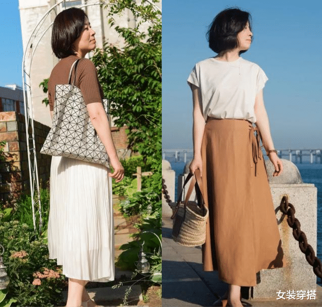 女装穿搭|夏天50岁女人穿什么衣服显得有气质