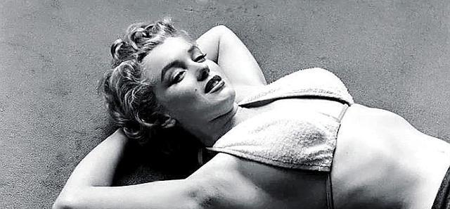 玛丽莲·梦露|举世罕见玛丽莲梦露健身照，媚骨天赐，何人能比？