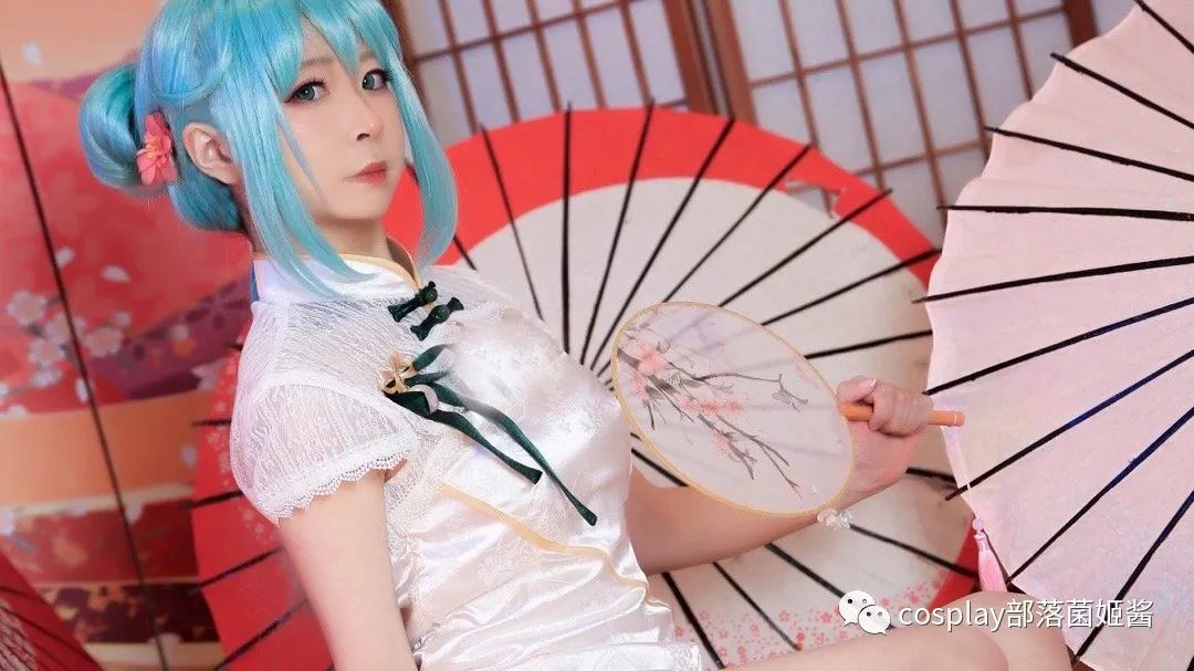 |cos：初音韶华cos正片@星乃池池