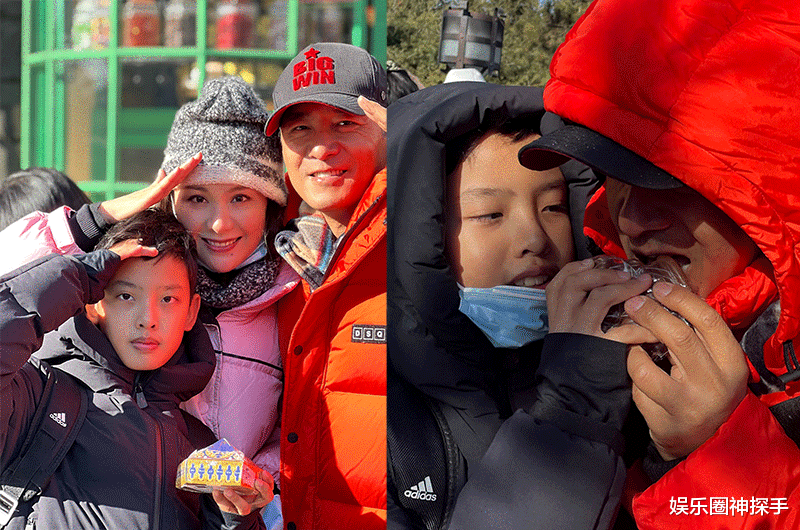 郭晓东|郭晓冬儿子11岁了，和钟丽缇女儿同框，颜值却惹争议