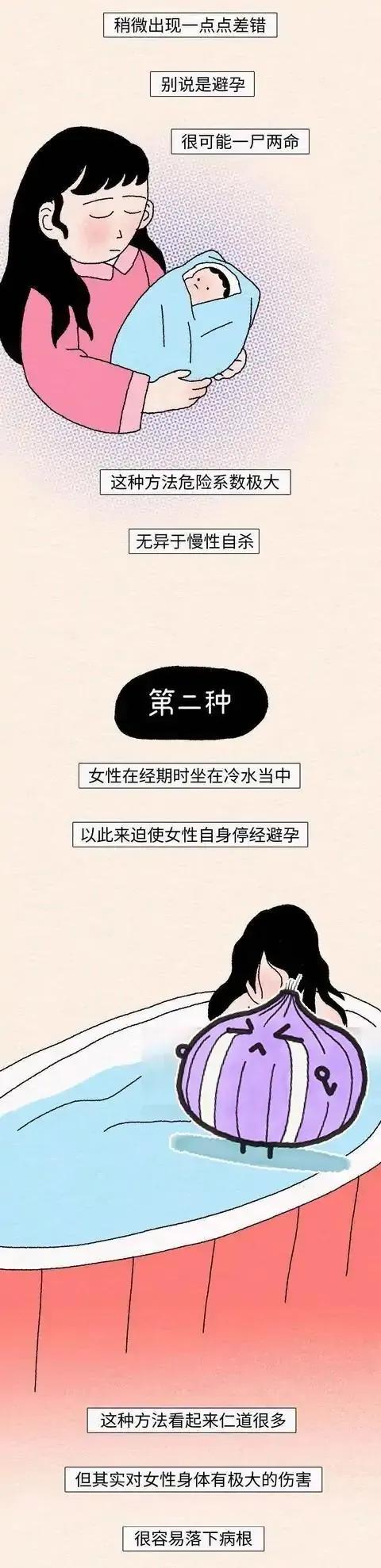 小miki影视 古代女子是如何“避孕”的？（漫画）看完真庆幸自己生在现代