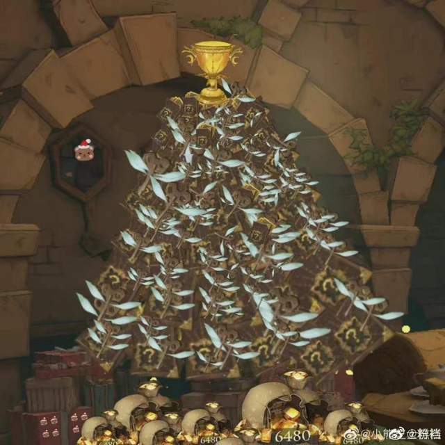 圣诞树|转发圣诞树获得好运?来看哈利波特手游玩家的圣诞玄学!