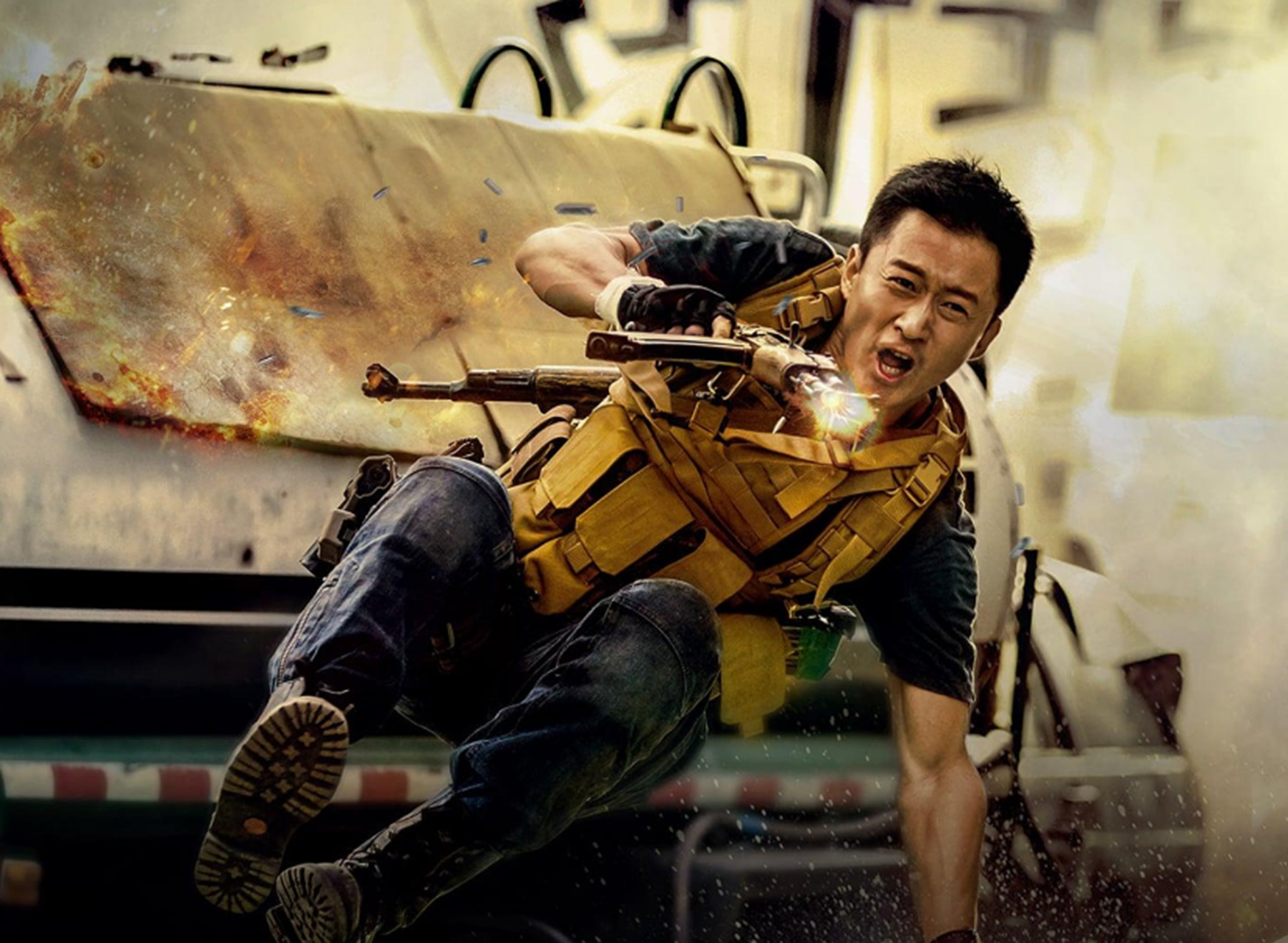 战狼2|不听成龙劝阻，“嘎子哥”翻拍《战狼2》，想复制成功却差评一片