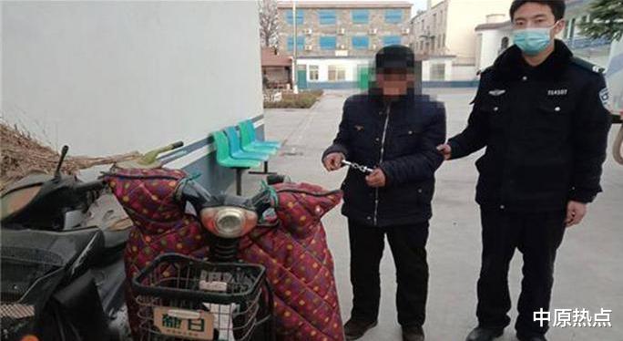 中原热点 偷货车电瓶的“贼”被抓获