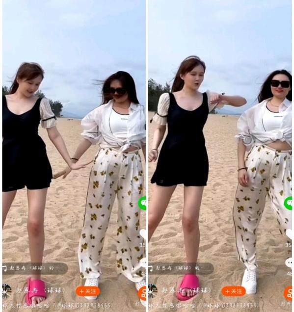 赵本山|赵本山女儿穿短裙秀热舞，身材纤细皮肤白嫩，双腿太长被疑P图