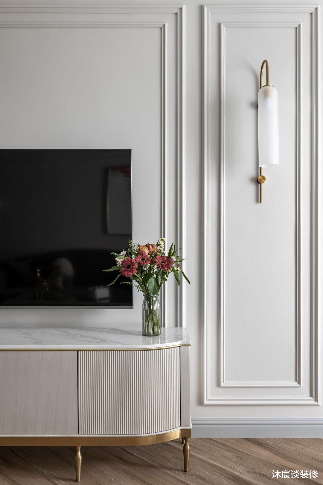 她的新家,77㎡的轻奢美式风格,全屋高级感触目可见,耐看不过时