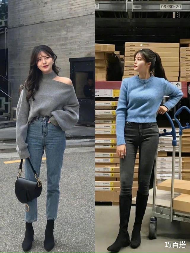 巧百搭 秋冬“不露腿”穿搭来袭,保暖可以显高显瘦,北方姑娘记得收藏