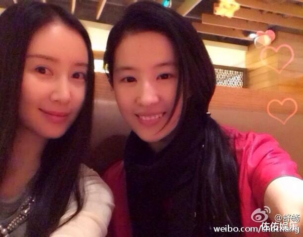 赵丽颖|姐妹情深！舒畅连续7年为刘亦菲庆生，两人19年友谊惹人羡