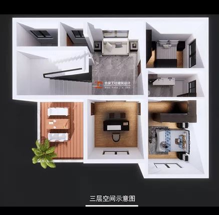 别墅|占地120平三款别墅图纸，户型大气，看了想马上回去过田园生活