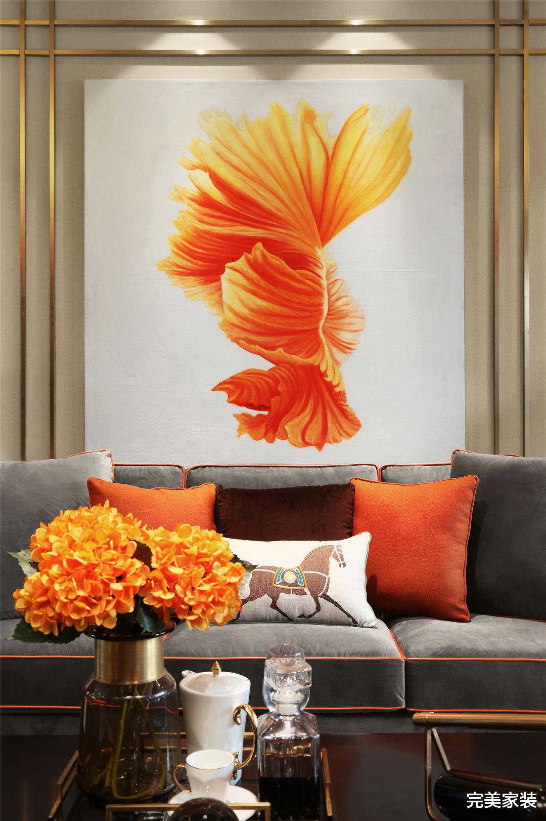 完美家装 125平方米的房子这样设计，高级与轻奢并存，太美了