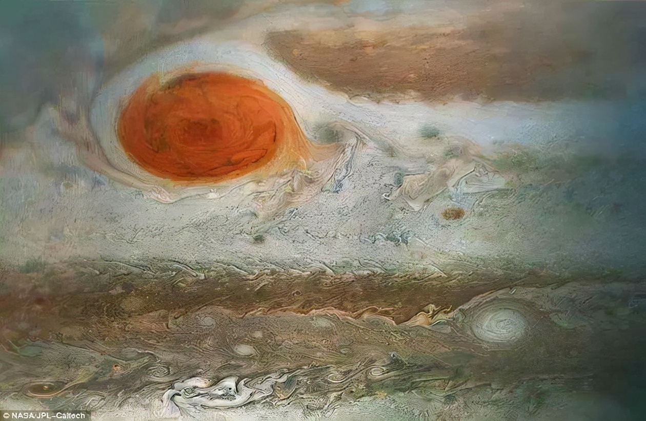 科学家|木星大红斑厚度出炉，相当于地球海洋深度百余倍，外围风速极高