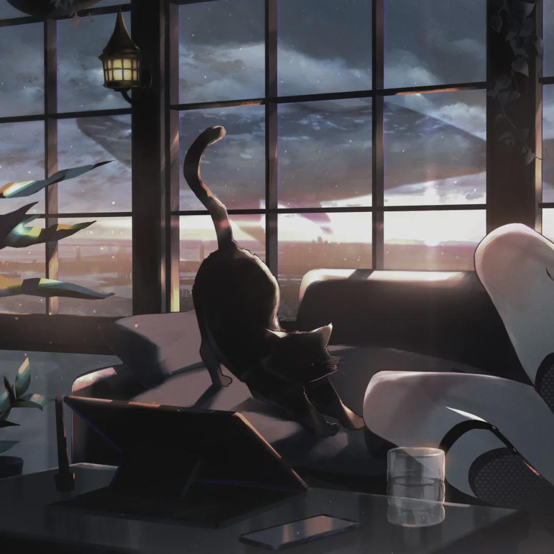 |動漫頭像：希望嘴邊的碎碎念念成為身邊的歲歲年年