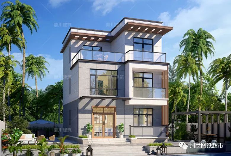 3款现代风格农村别墅,2021年房子这样建,回头率百分百