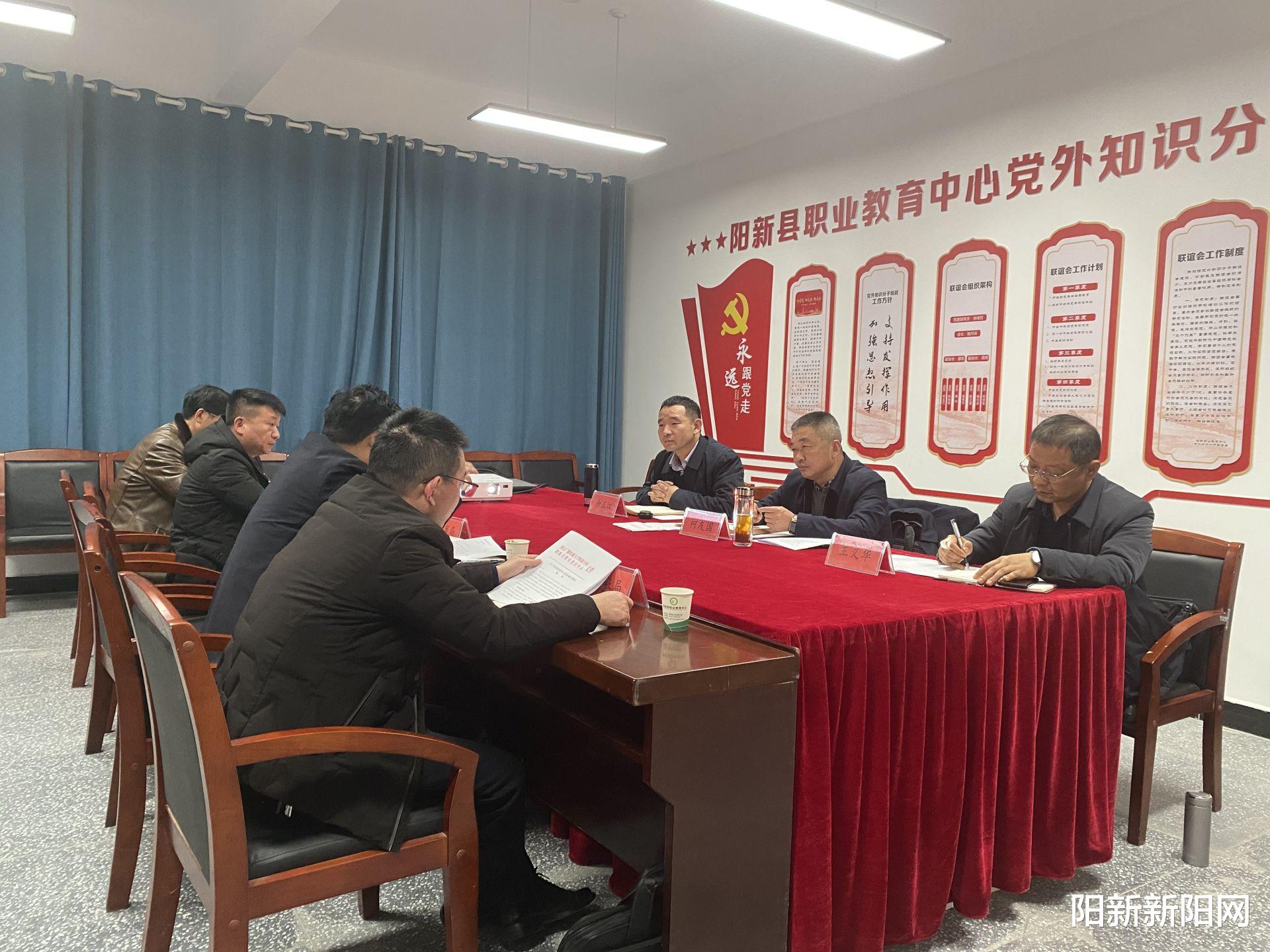 职业教育|柯友国、余正江调研阳新县职业教育发展现状