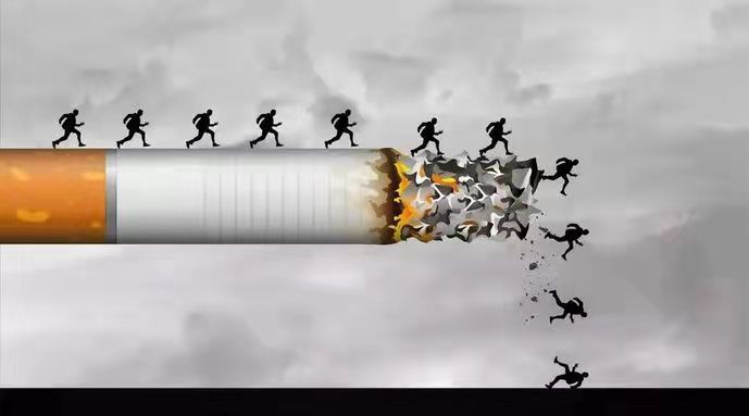 吸烟人士不要乱扔烟头,健康环境需要我们来守护