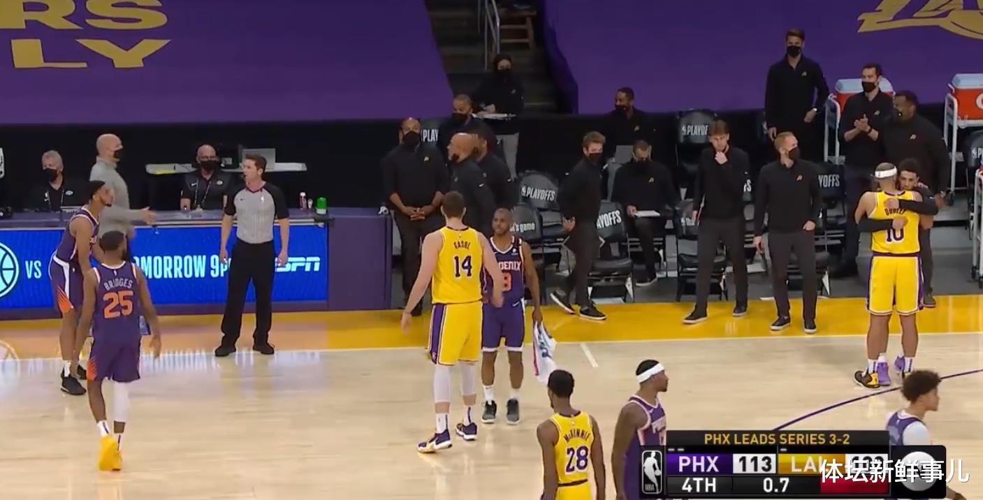 勒布朗·詹姆斯|耻辱淘汰后，詹姆斯送了湖人12个字，听听保罗 苏群 朱芳雨怎么说