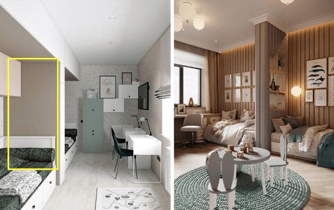 老年小妙招|二胎房间别再做上下铺，这样去摆放，钱没白花还能多出3㎡收纳！