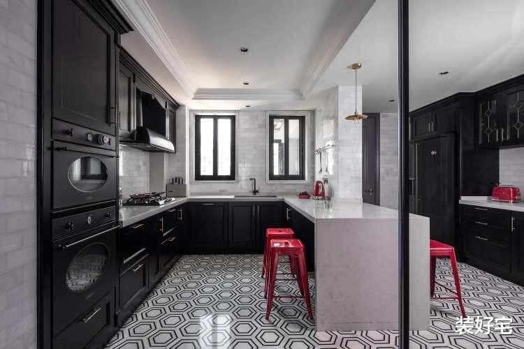 飘窗|祖母绿、脏粉色，色彩丰富的法式风格，要的就是与众不同的感觉