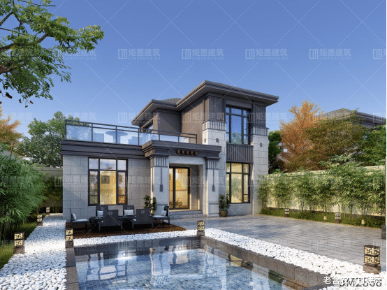 |5套农村别墅户型图，每套都精美实用，表妹：图纸给我，我要盖！