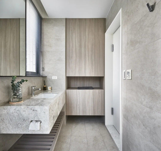 |117平北欧风三居室， ?? 客厅的天花板以鸟巢概念