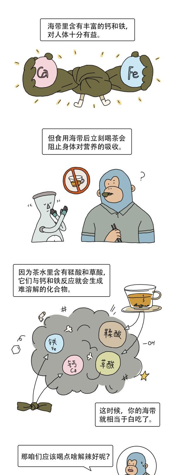 漫畫|好好的海帶，為啥要打結？（漫畫）吃了那么多年，終于知道答案了